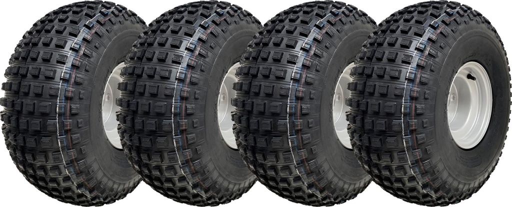 22x11.00-8 Pneumatici ATV knobby 4 Stud Rim Trailer Quad Immagine del prodotto 