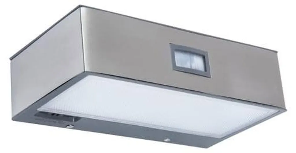 Éclairage de Façade Solaire LED Blanc Froid pour Entrée et Garage LUTEC