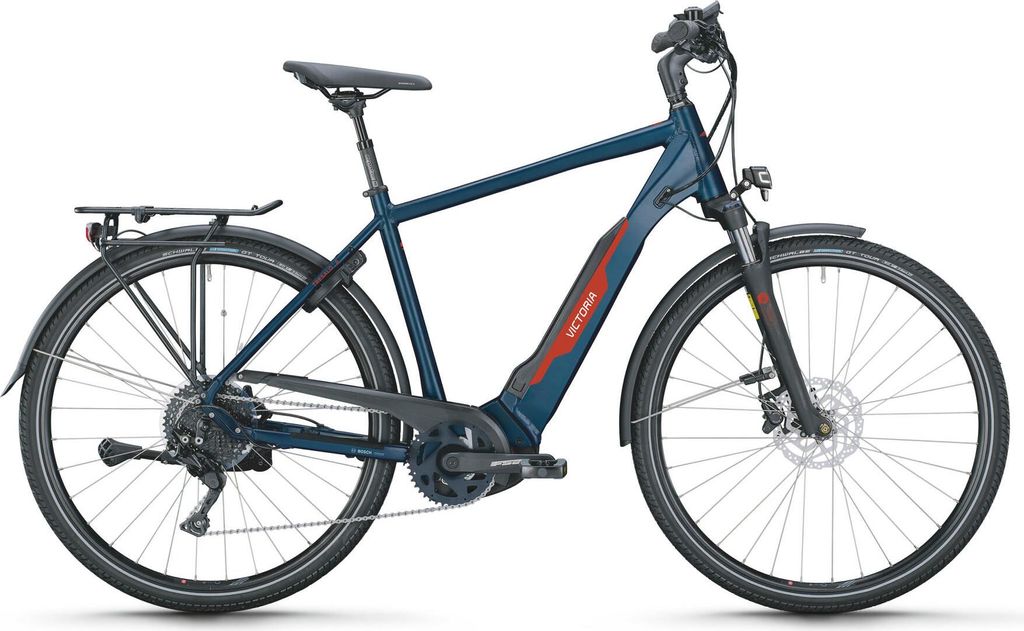 VICTORIA Elektro-Trekkingrad "Tresalo 6" (#1), Diamant, 28", dark night, 1x10...