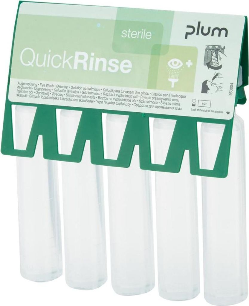 Plum Augenspülamp.Quick Rinse (Refill m. 5 Stück)