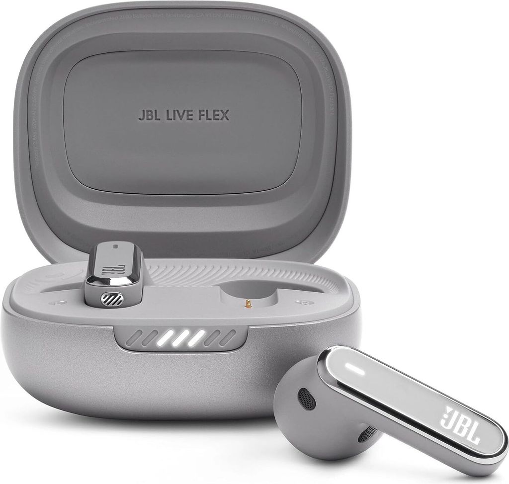JBL Live Flex In-Ear Bluetooth-KopfhörerSilber Produktbild 