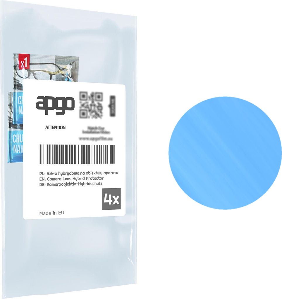 apgo 4 Stück Linsenschutz Kamera Schutzglas für Apple iPhone 7 Kameraschutz, 9H Kameraobjektiv Camera Lens Protector