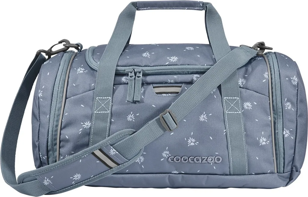 Sac de sport coocazoo pour l'école et le club motif Bloomy Daisy bleu