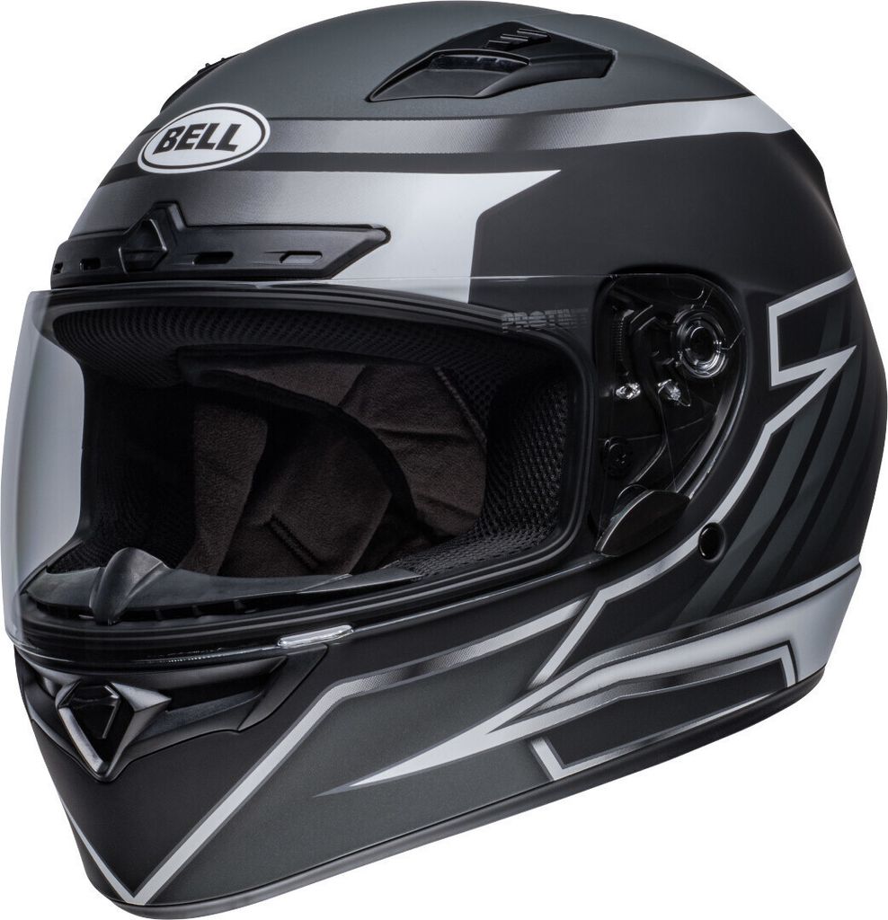 Bell Qualifier DLX Mips Raiser Helm, schwarz matt/weiß, XL (61/62)
