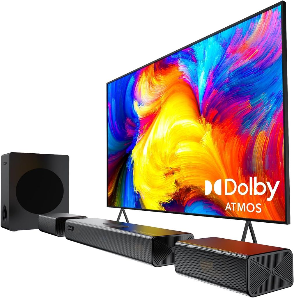 Hiwill HiElite A41 Soundbar 320W Dolby Atmos 4.1ch mit Subwoofer & Bluetooth