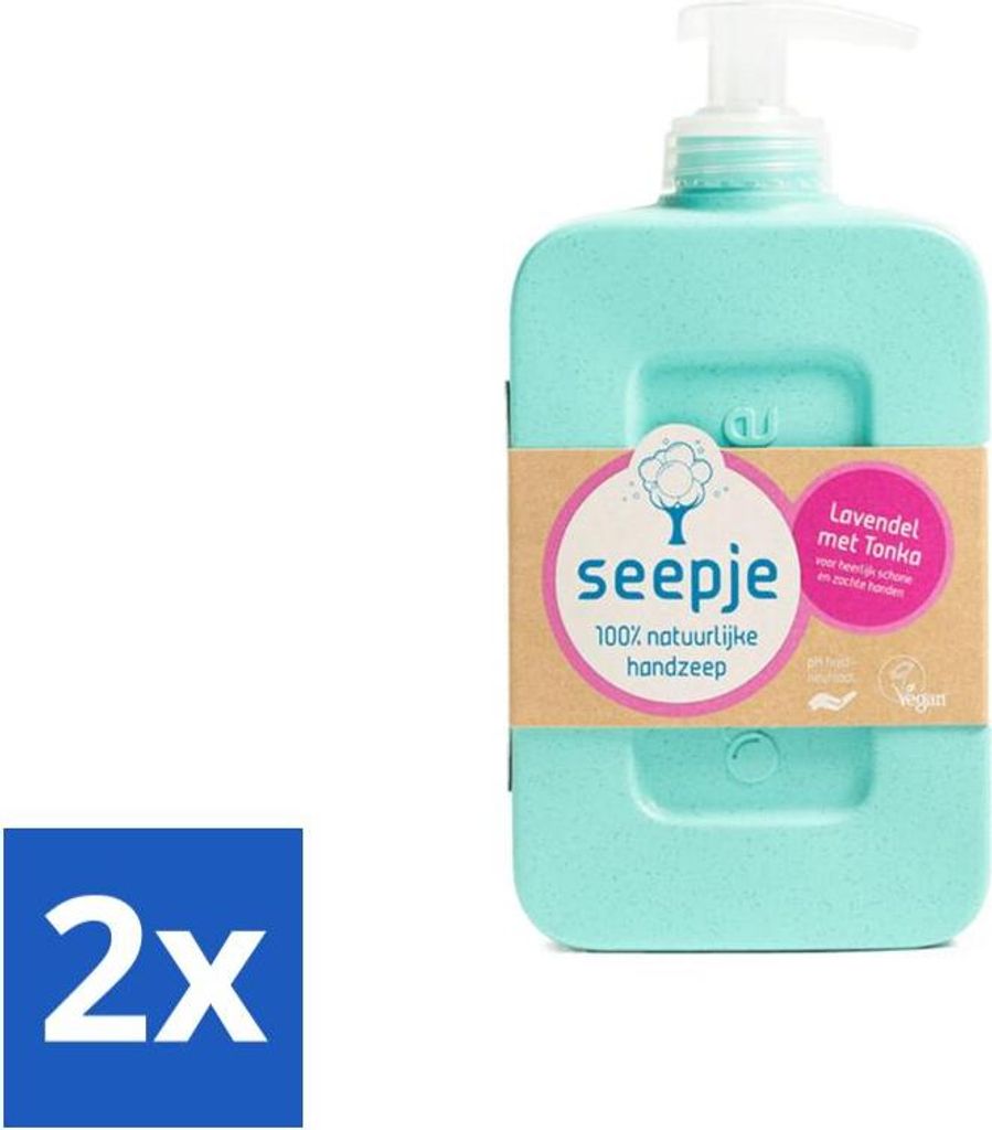 Seife - Handseife - Sanfter Duft - Lavendel mit Tonka - 300 ml - Vorteilspack - 2 Stücke