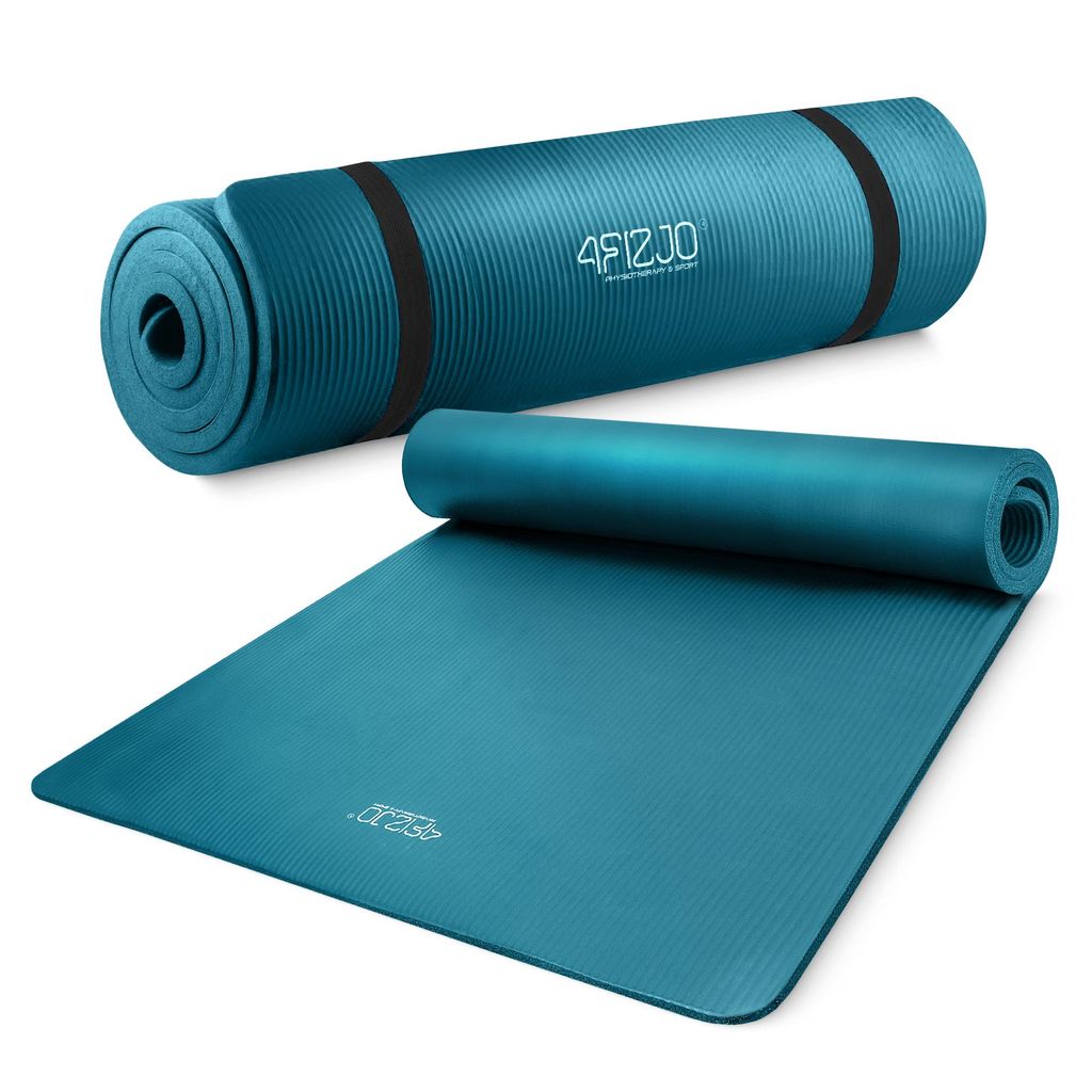 4FIZJO Trainingsmatte NBR, 190 × 100 × 1,5 cm; rutschfeste, Produktbild 