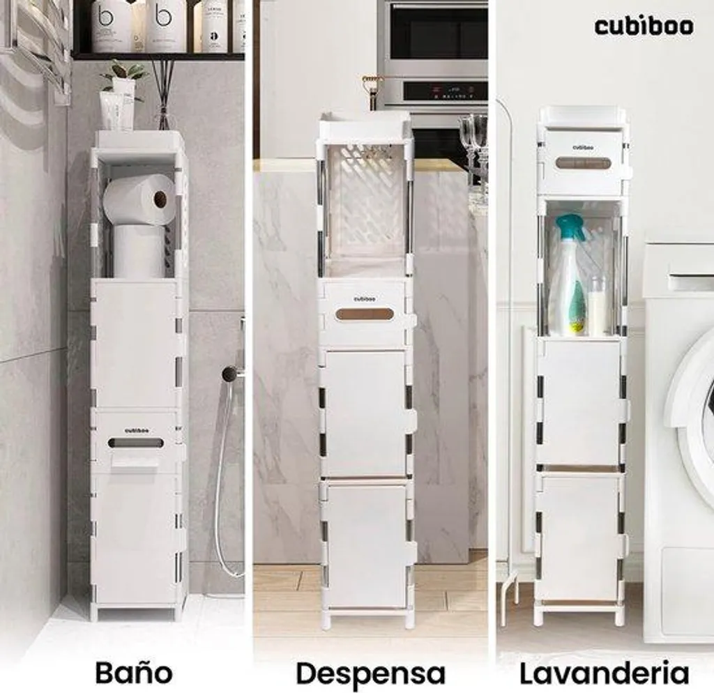 Meuble étroit 20cm anti-encombrement : solution rangement petit espace