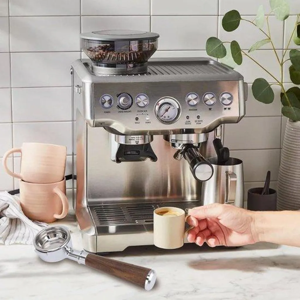 Porte-filtre E61 58 mm sans fond aluminium : fini le café amer et plat
