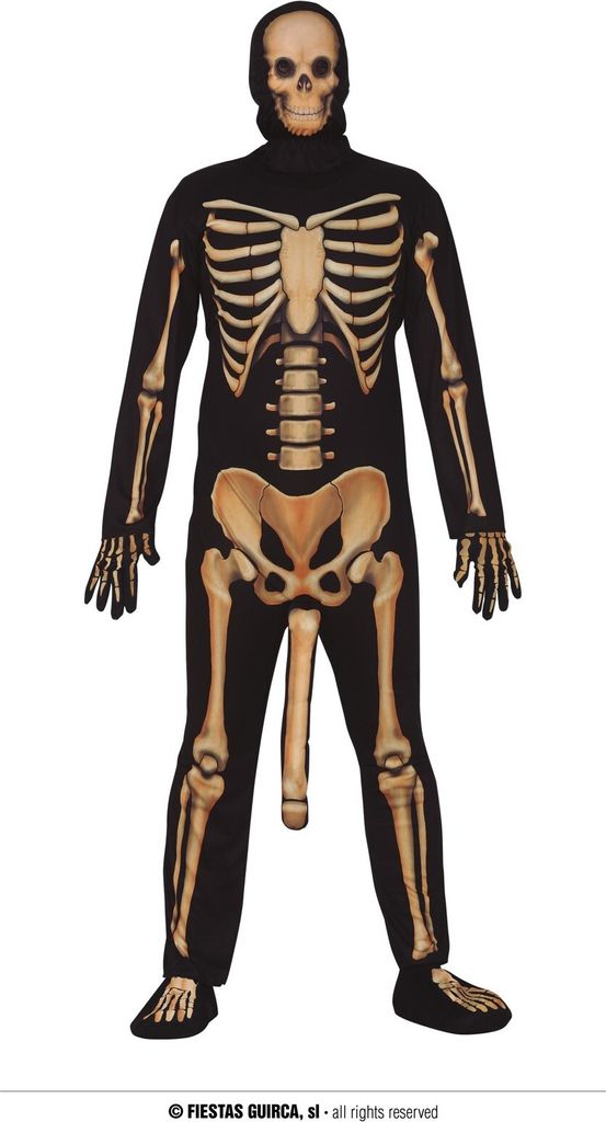 Big Bone Skelett Kostüm für Herren Produktbild 