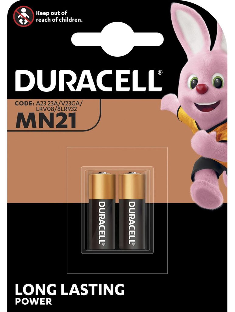 Duracell Knopfzelle MN21 Blister Produktbild 