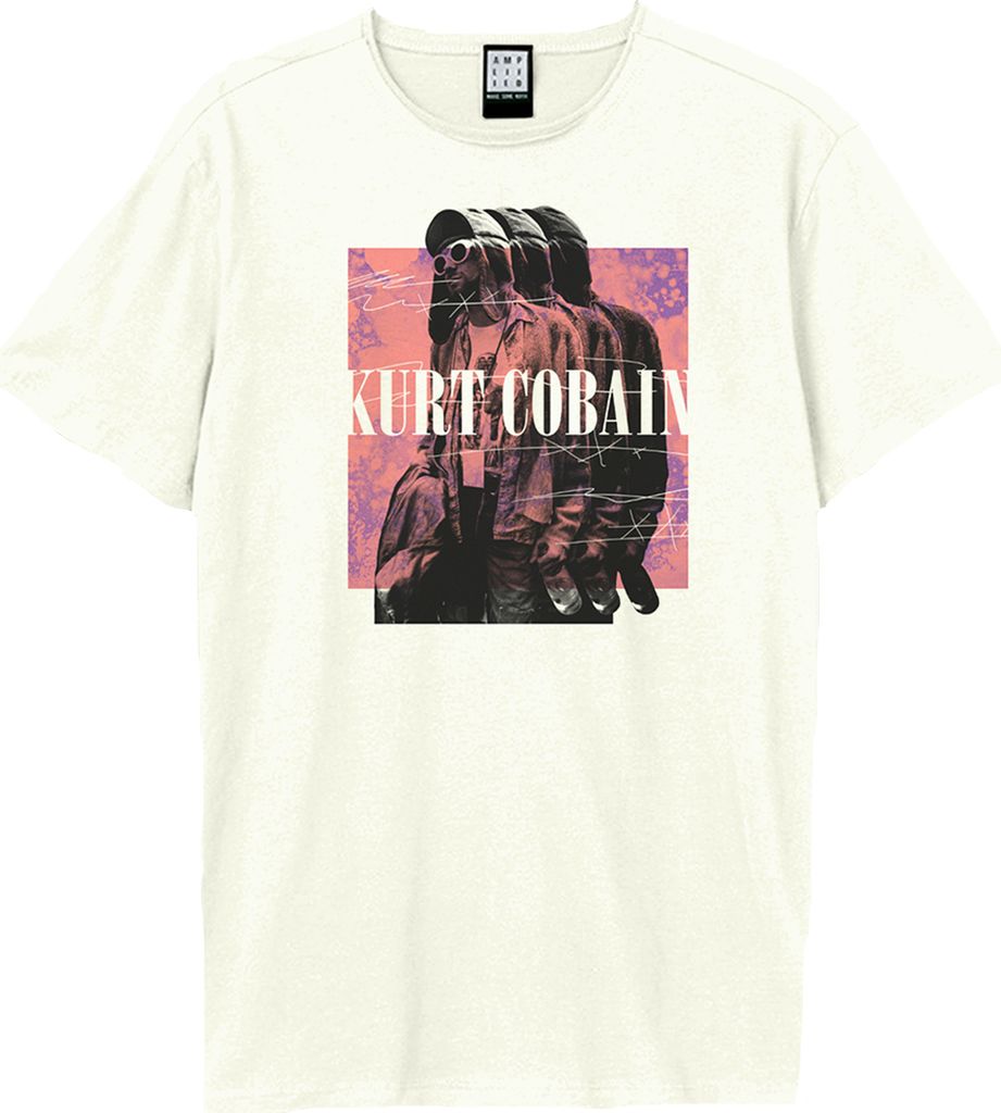 Amplified - "90s Frontman" T-Shirt für Herren/Damen Uni GD2241 (XL) (Altweiß)