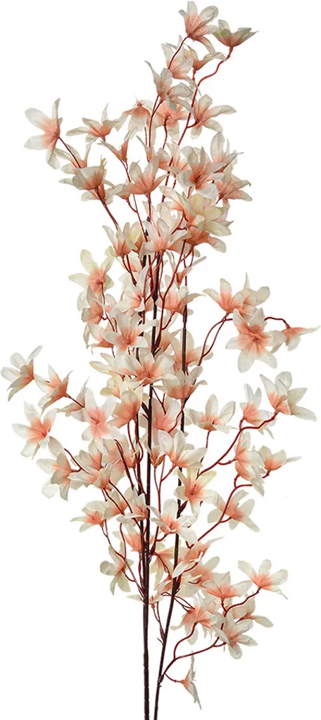 Clayre & Eef Fleur artificielle beige 110 cm en plastique haute qualité