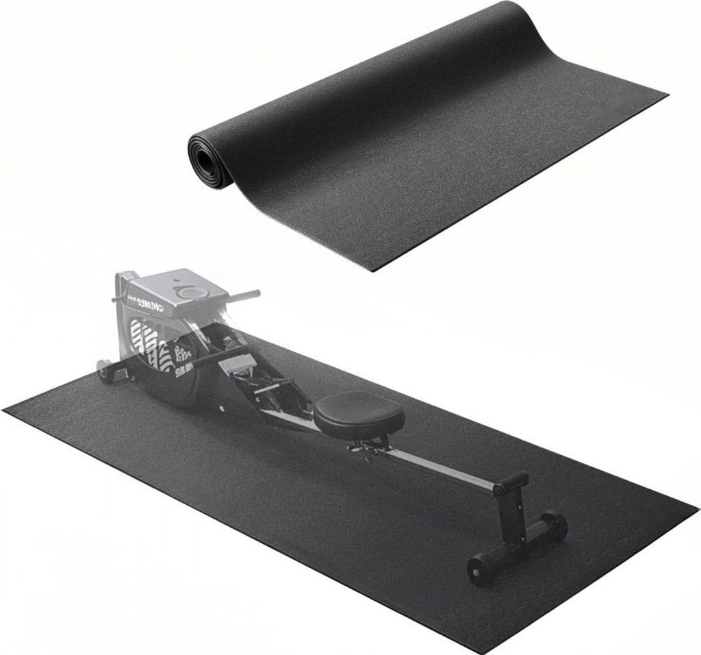 Sportgeräte Bodenschutzmatte 760x1820mm - Laufbandmatte für Fitnessgeräte - Rutschfeste und Langlebige Trainingsmatte