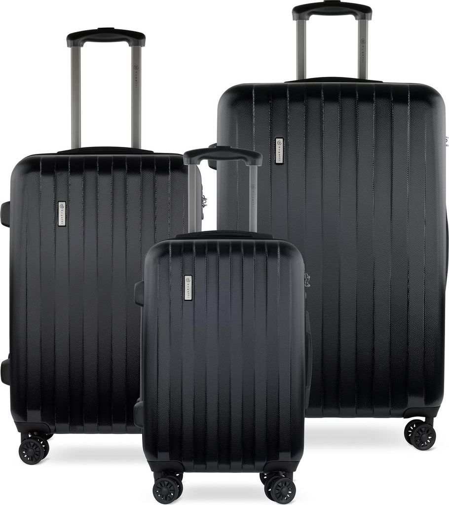 bugatti Lima 2.0 Hard Case Trolley S / M / L czarny czarny