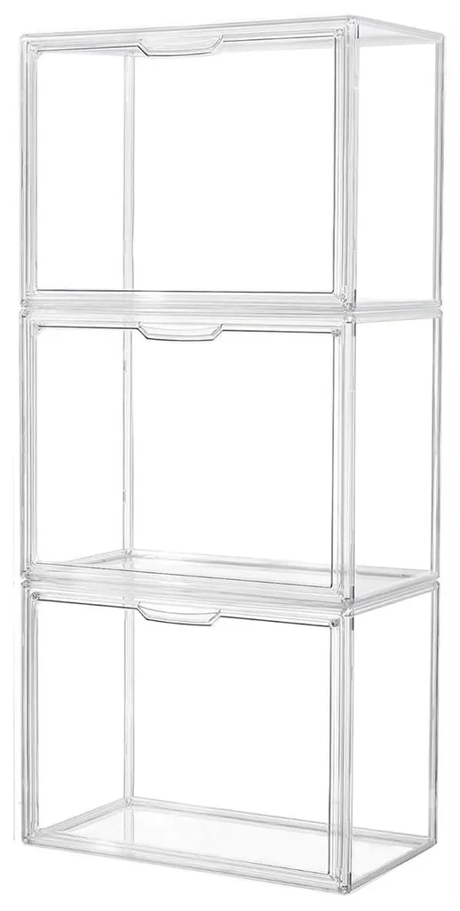 Boîte de rangement hermétique transparente pour protéger sacs et jouets