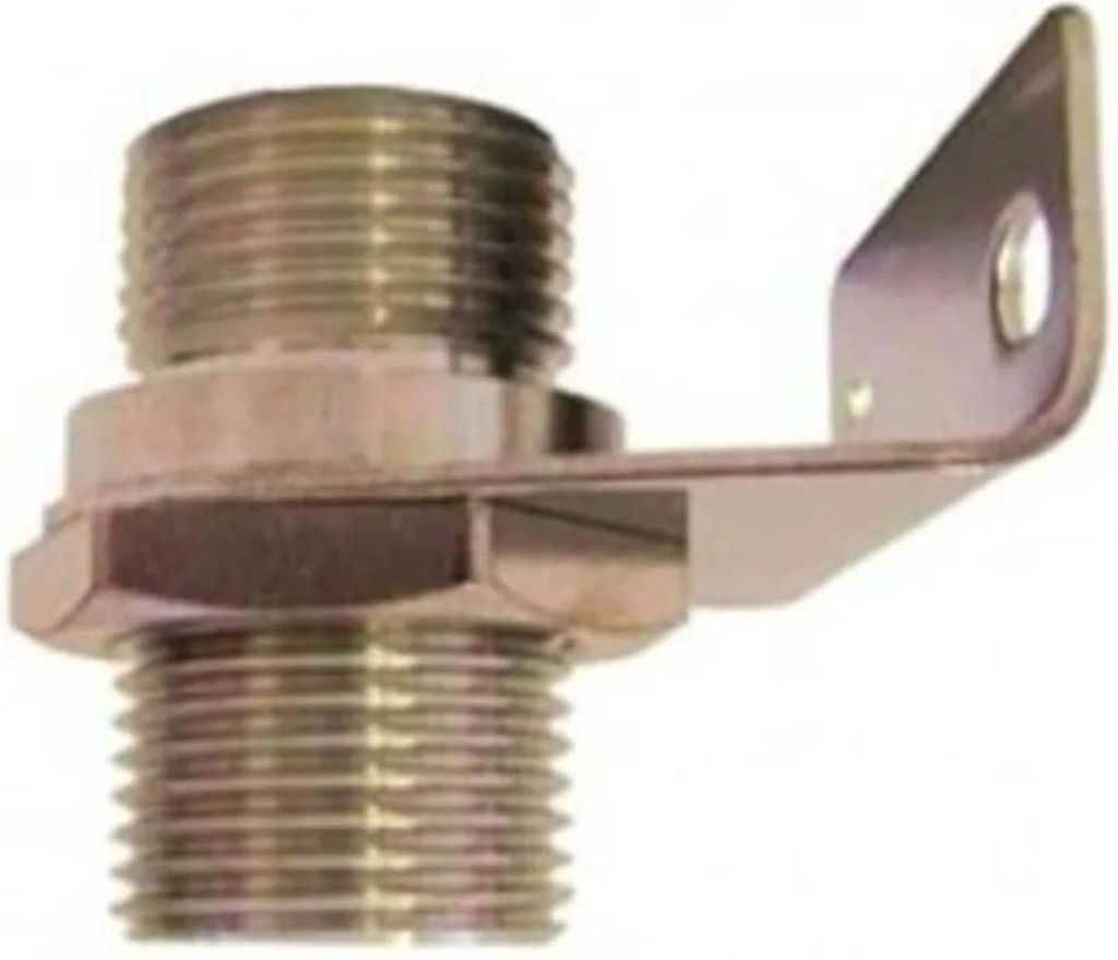 Wandhalter - 5/8 Zoll beidseitig, mit Haltewinkel, NW: 7 mm