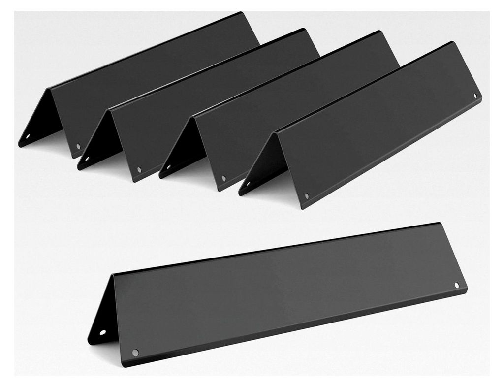 Emaillierte Ersatz Flavorizer Bars aus Porzellan für Weber Spirit 300 Serie Gasgrill (Vorderseite montiertes Bedienfeld)
