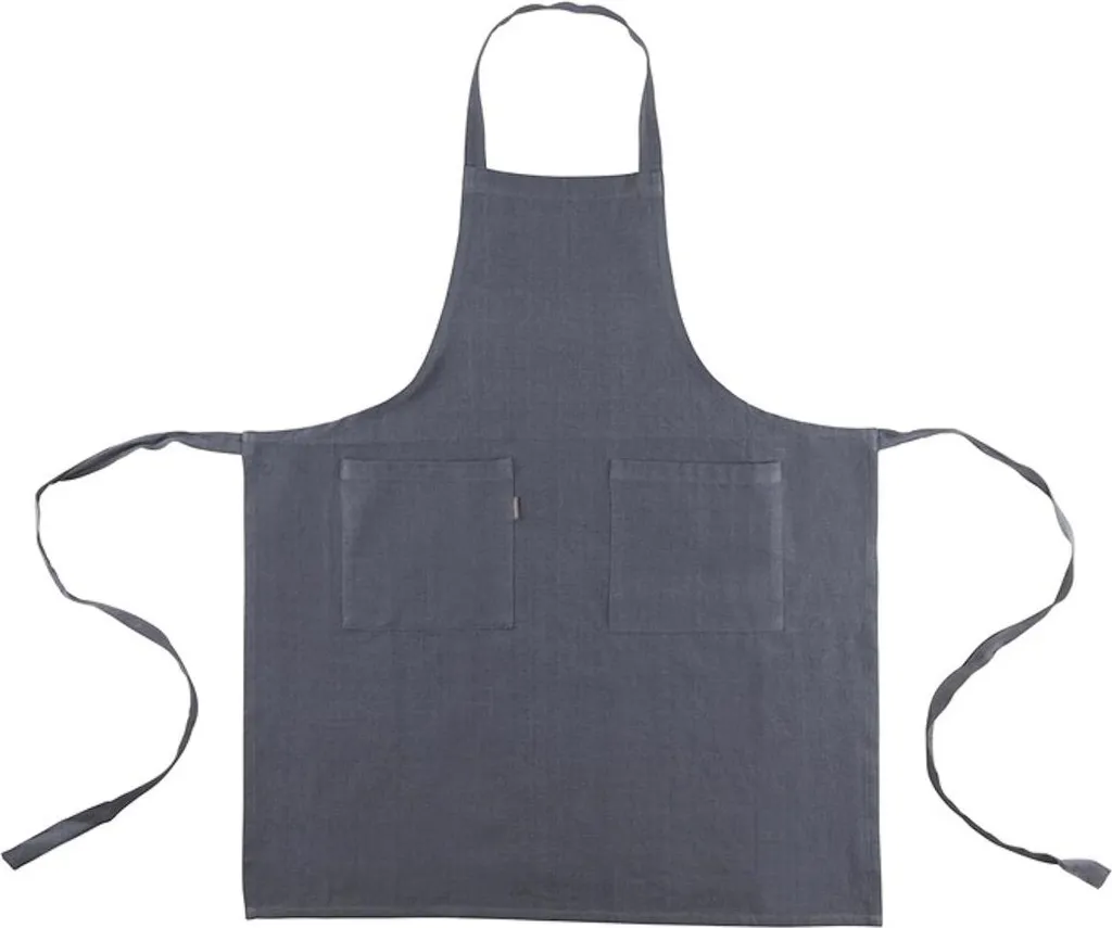 LM Grembiule Grigio Indi 75x90 - Resistenza per Barbecue e Grill
