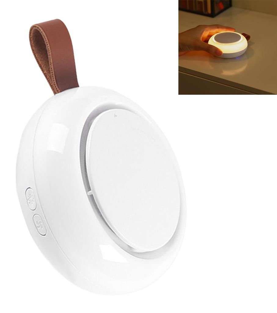 Mini Aroma-Nachtlicht– Kabelloser Aroma-Diffusor mit Magnetbefestigung, USB-C, 2 Helligkeitsstufen, flüsterleiser Betrieb, für Schlafzimmer, Ba...