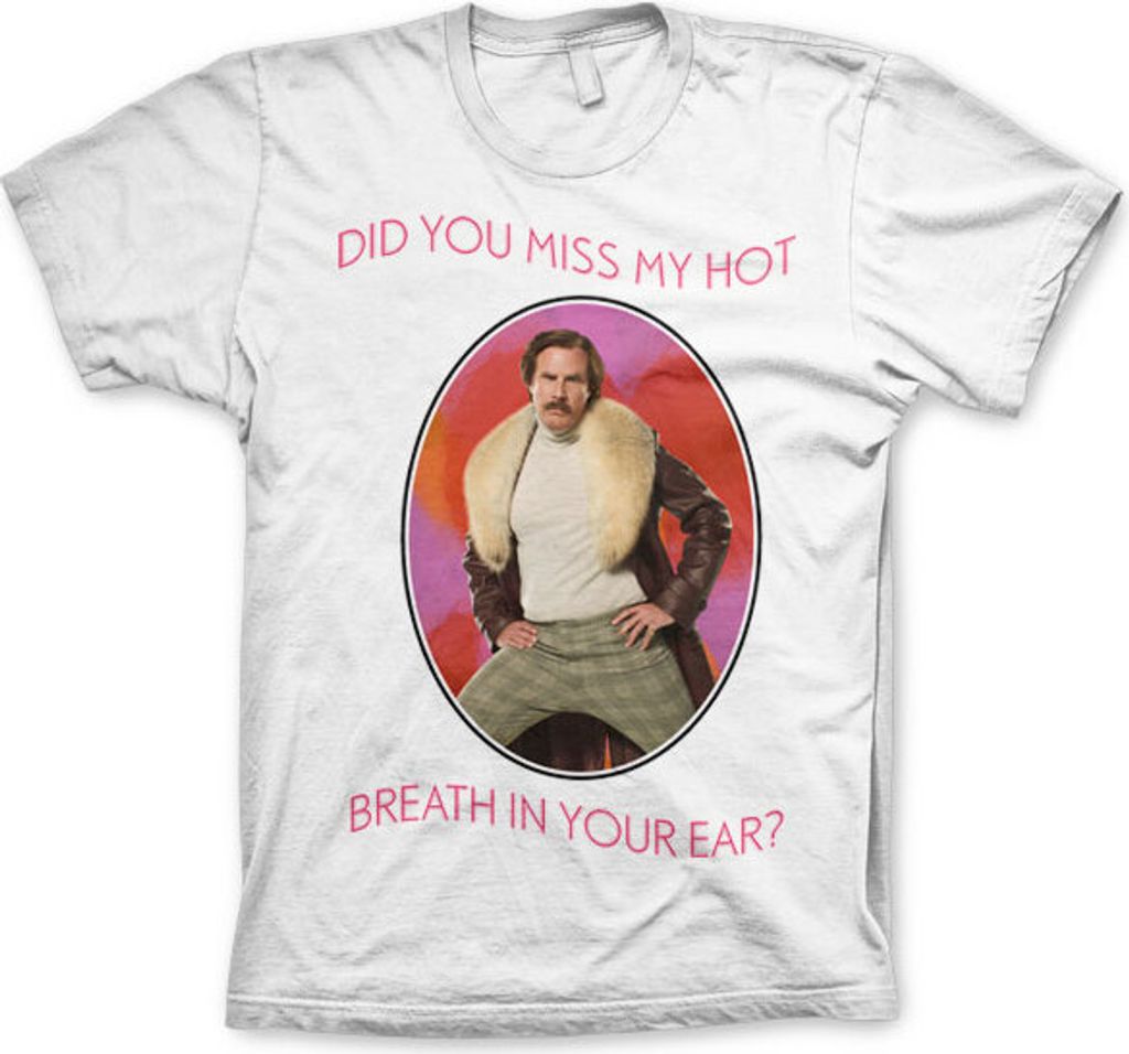 Hot Breath In You Ear T-Shirt - Medium - White