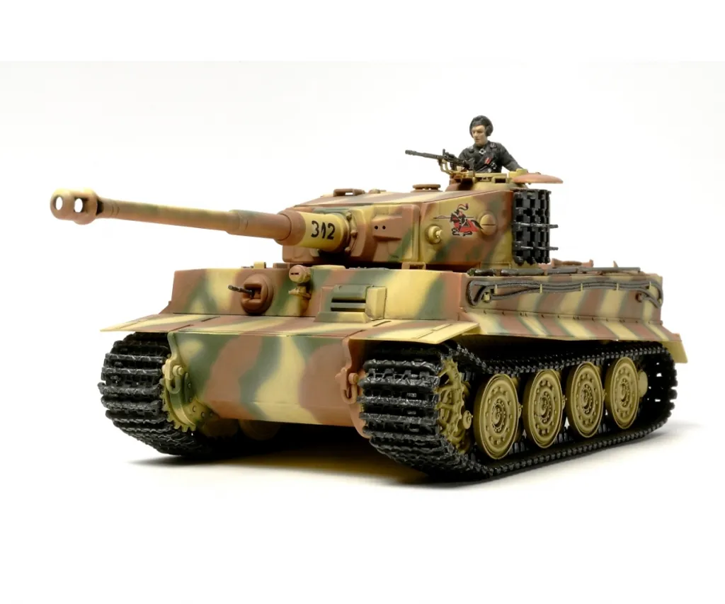 Tamiya 32575 Char Tigre I Production Tardive - Maquette Blindé 1/48