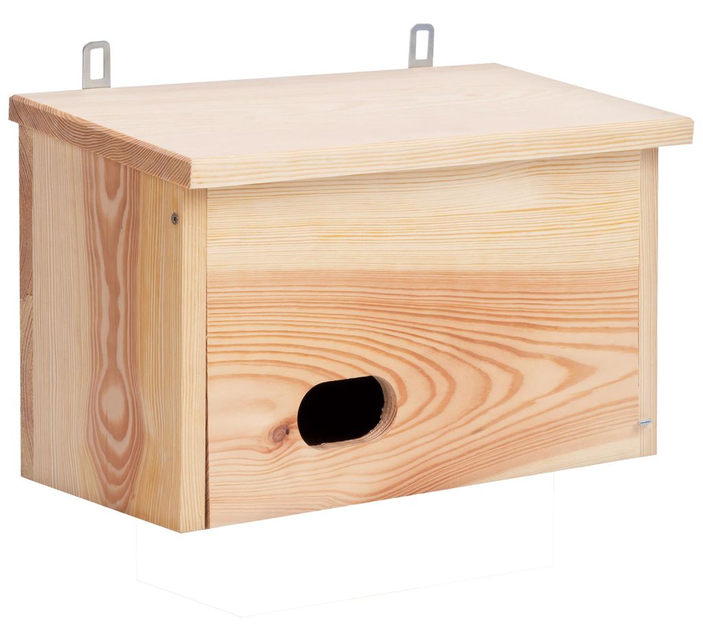 Woodygift Budka lęgowa drewniana typ J 33x21x16 cm – domek Zdjęcie produktu 