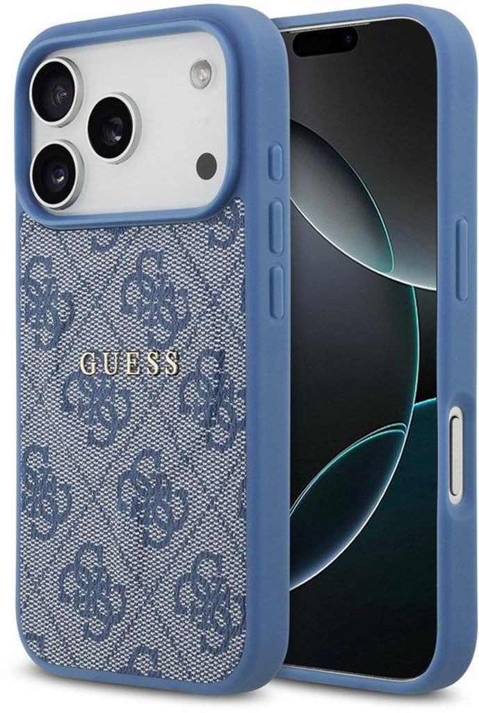 Custodia posteriore GUESS per iPhone 17 Pro blu Immagine del prodotto 