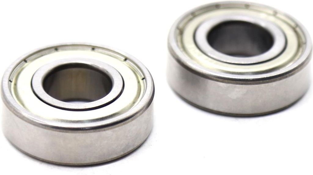 Ein Paar 6202Z-Lager mit doppelter Seitendichtung, Rillenkugellager, doppeltes Metall, 15 x 35, 11 mm