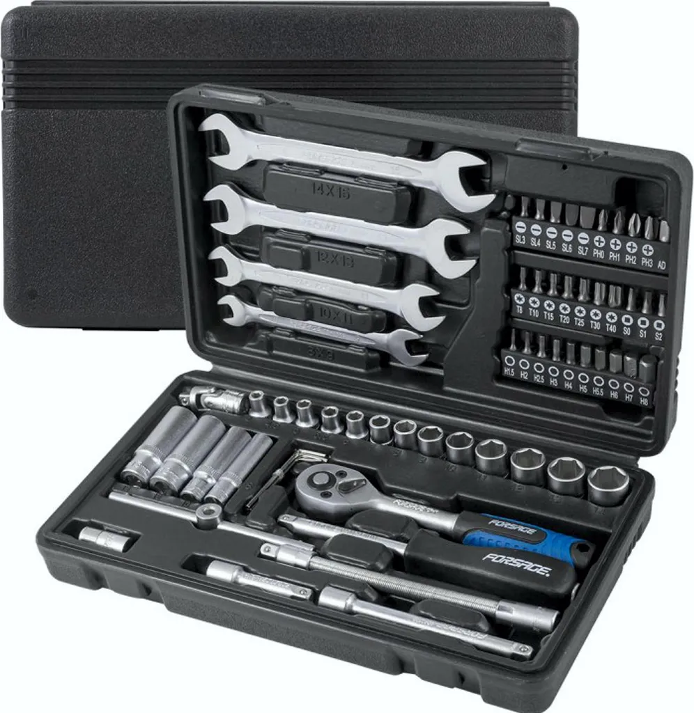 Set Di Utensili Chiave A Bussola 62 El Case