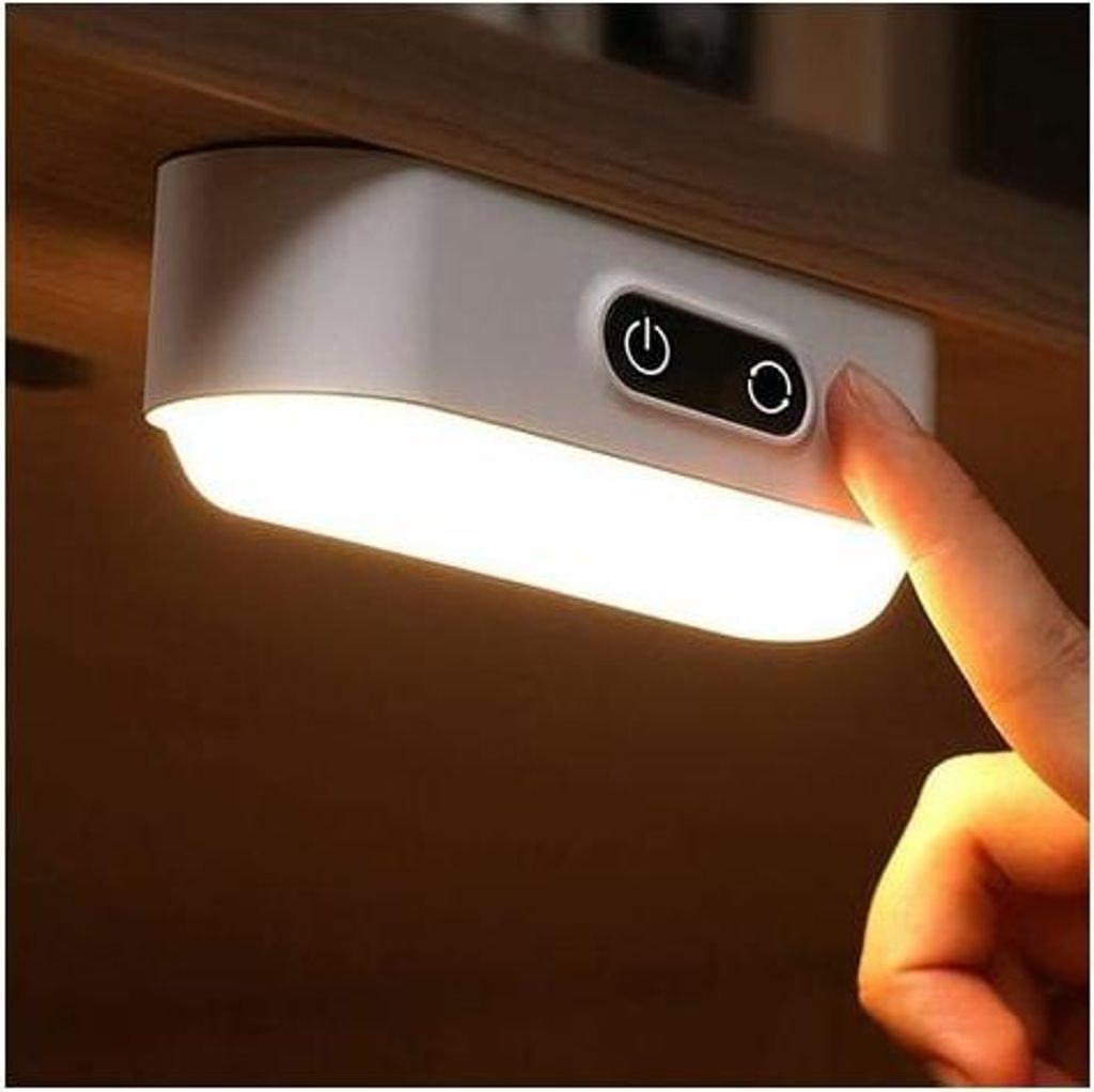 Dimmbare LED-Schrankleuchte, wiederaufladbarer 2000-mAh-Akku, kabelloser LED-Streifen mit 5 Lichtfarben für Küchenschränke und -regale
