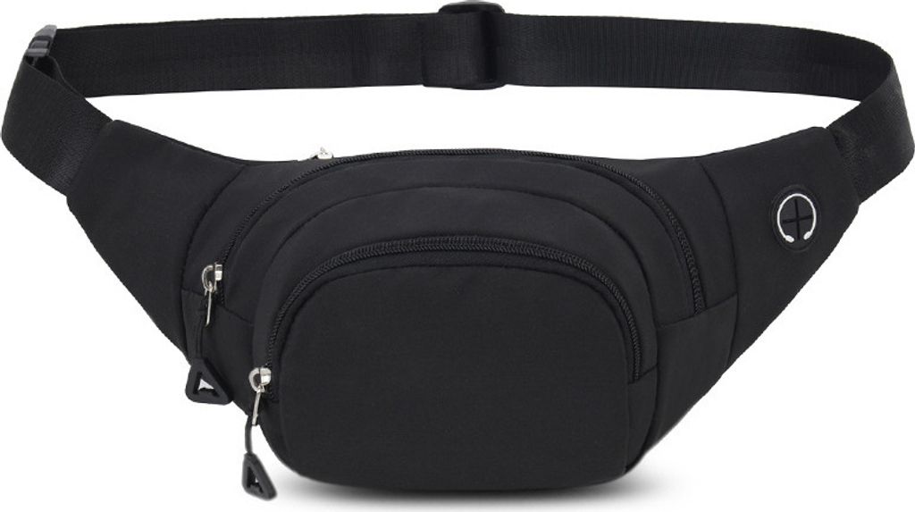 INF Wasserdichte Gürteltasche für Outdoor-Aktivitäten Schwarz