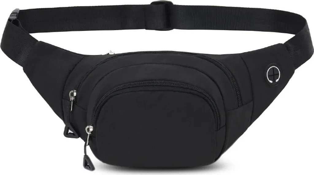 Recensione e Vendita INF Borsa da Cintura Impermeabile Nero Outdoor - 1