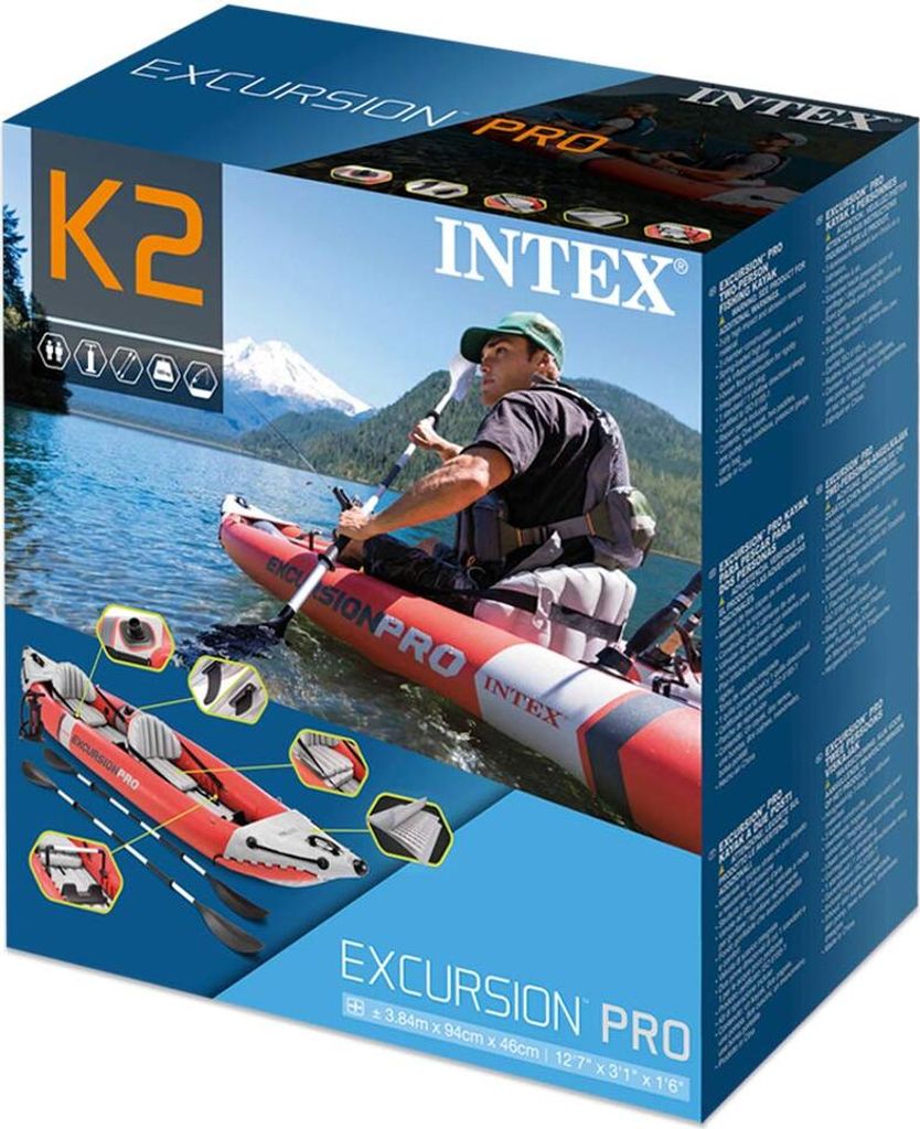 Intex excursion pro k2 popular kayak- lh