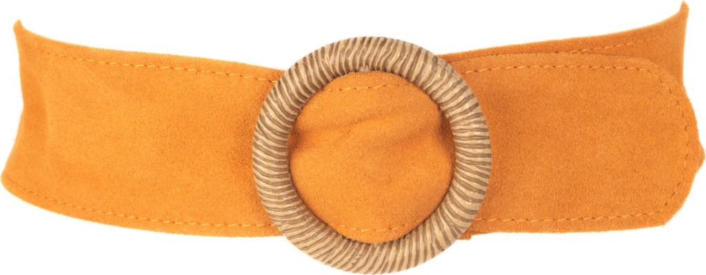 Tamaris Damengürtel - 160095 Ledergürtel Racine in Orange (Länge: 105cm)--