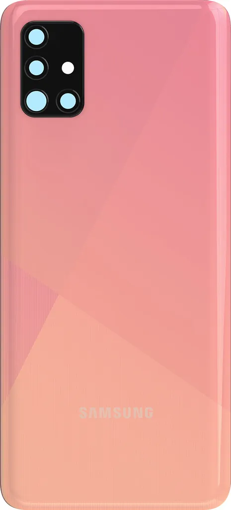 Couvercle batterie Samsung A51 Rose original avec finition prismatique