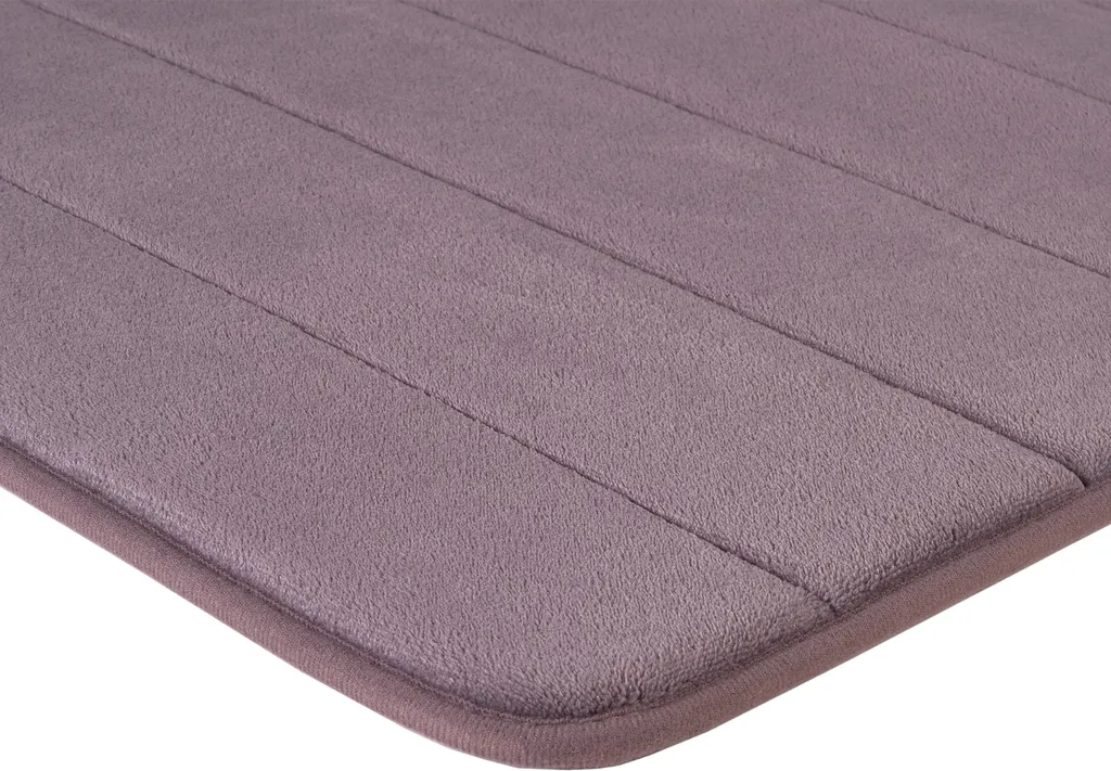 Tappeto Bagno Brielle Antracite 40x60 cm - Assorbente e Antiscivolo