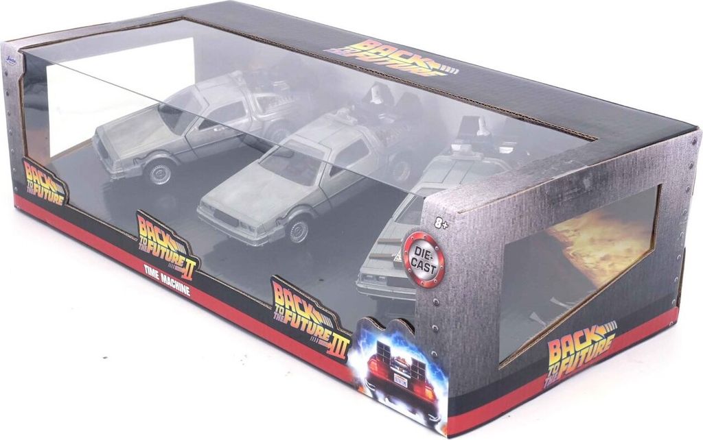 3er Pack DELOREAN Zurück in die Zukunft, JAD33399, Produktbild 
