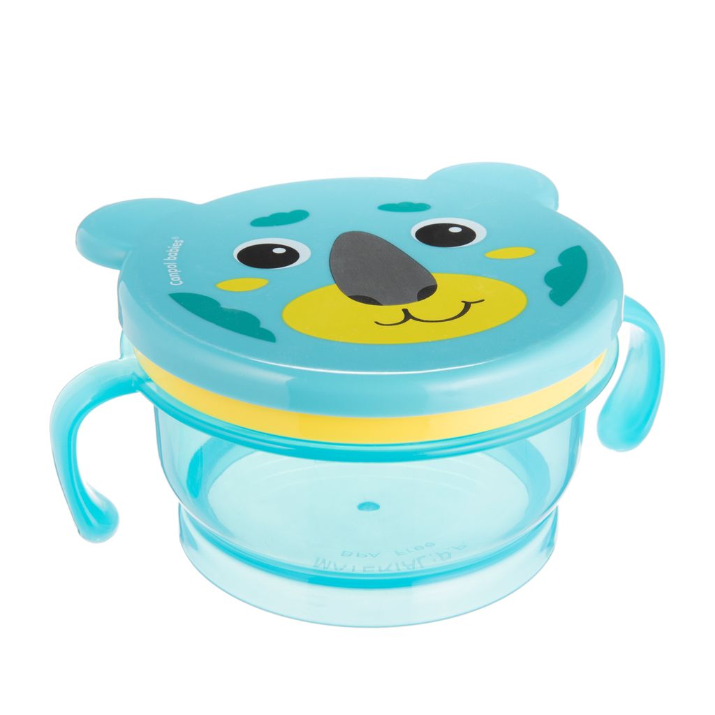 Canpolbabies Canpol Babies Bowl mit Deckel und Silikonffnung Hallo Little 200ml