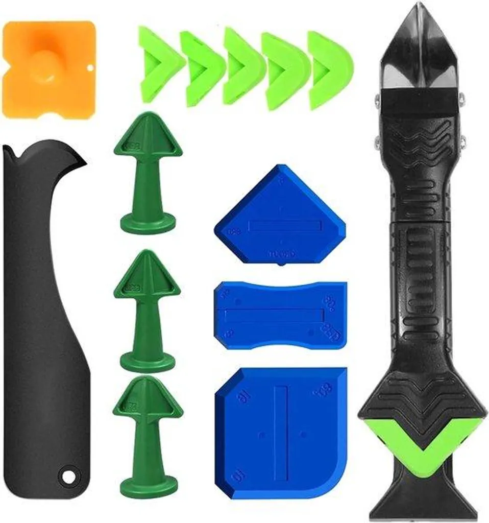 Outil pour refaire les joints de douche facilement - Kit 6 raclettes