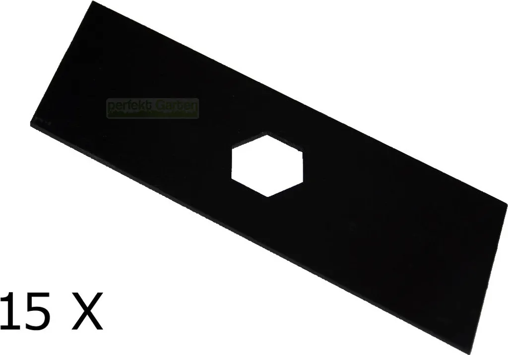 Rigenera il Prato: Set 15 Lame SOLO 516/518 Acciaio HQ 163mm