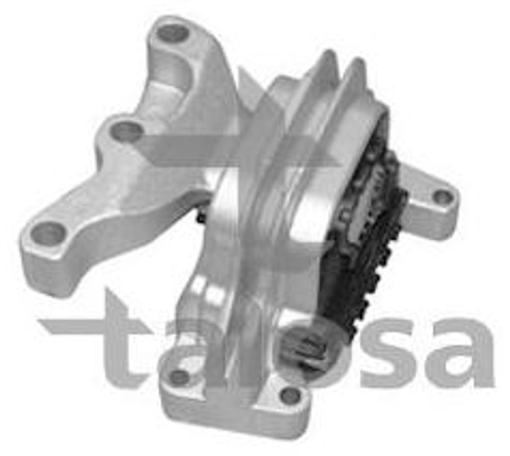TALOSA Motorlager Gummimetalllager Rechts für VW Polo Schrägheck (6R1, 6C1) 61-12703