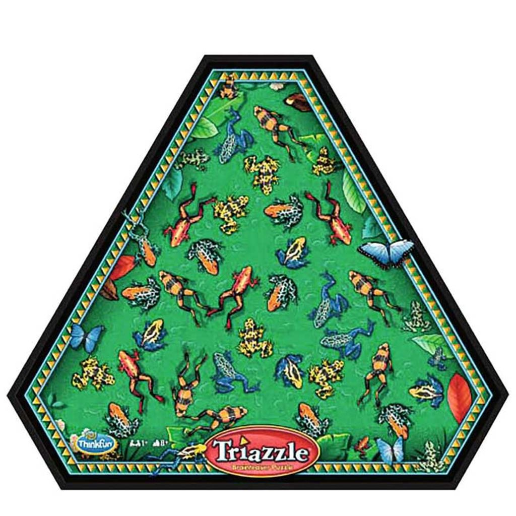 ThinkFun 76490 Triazzle frogs, un puzzle di logica per Immagine del prodotto 