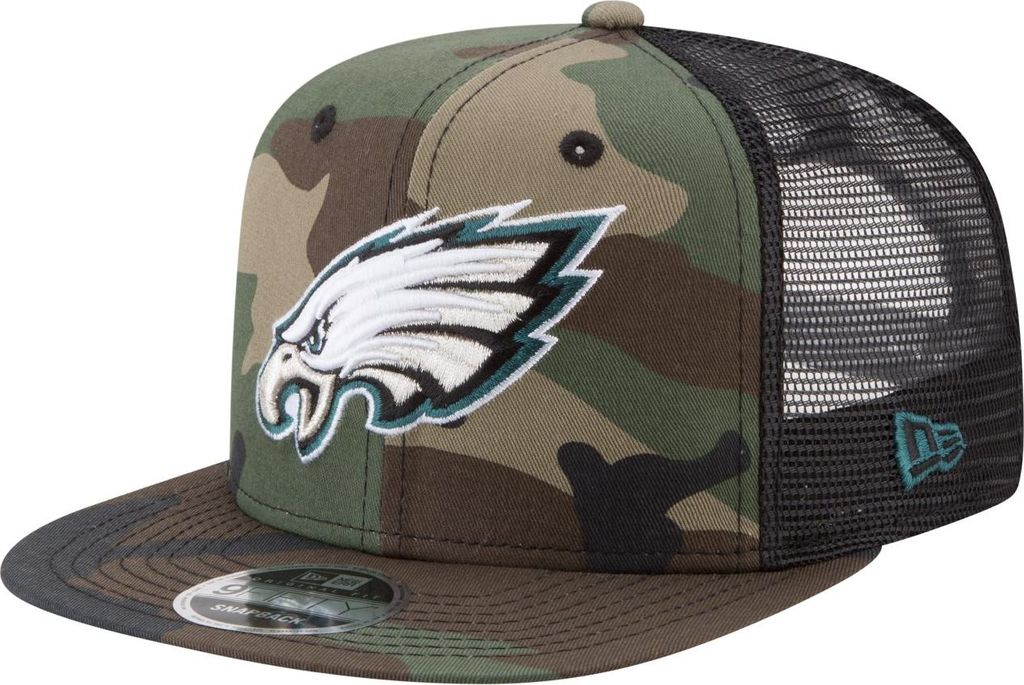 New Era 9Fifty Mesh Snapback Cap Philadelphia Eagles wood