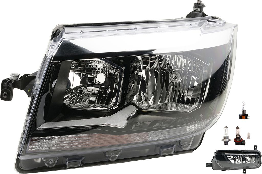Johns, Scheinwerfer Osram Night Breaker Laser passend für VW Crafter L Nebel 7C1941005 65251016009 7C0941661A