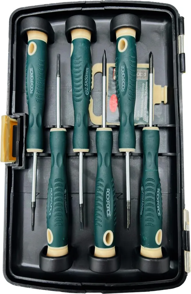 Kit Cacciaviti Precisione per Casa | 6 Pezzi Multiuso Occhiali e Giochi