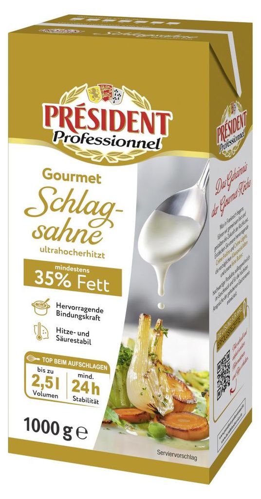 Profesjonalny mikser do bitej śmietany Schlagsahne 35% Zdjęcie produktu 