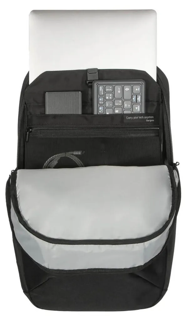 Targus Work+ Backpack TBB657GL - Sac à dos 15-16 pouces Noir Extensible - 11