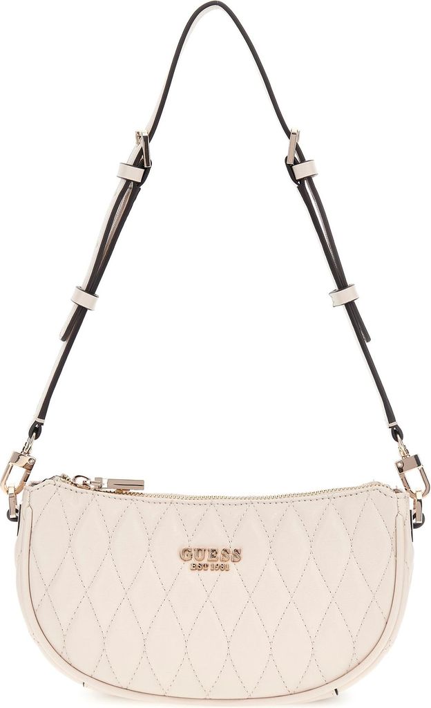 GUESS HWQG8122720 VALLA MINI TOP ZIP SHLDR BAG Woman Schultertasche bone