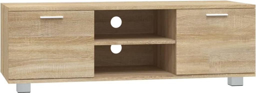 vidaXL TV-Schrank Sonoma-Eiche 120x40,5x35 cm Holzwerkstoff